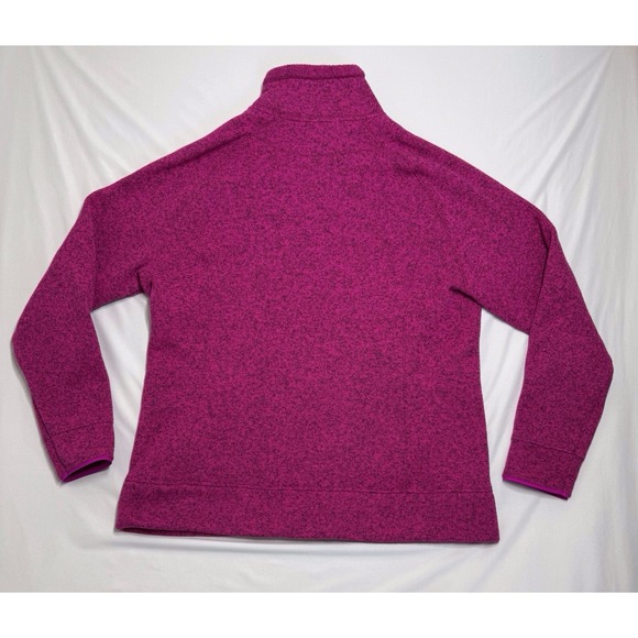 The North Face Crescent Full-Zip Fleece Jacket Fuchsia Pink Women's Size XXL - Picture 4 of 6